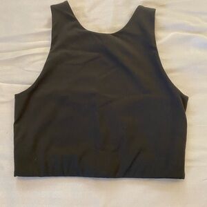 Girlfriend Collective racerback longline sports bra